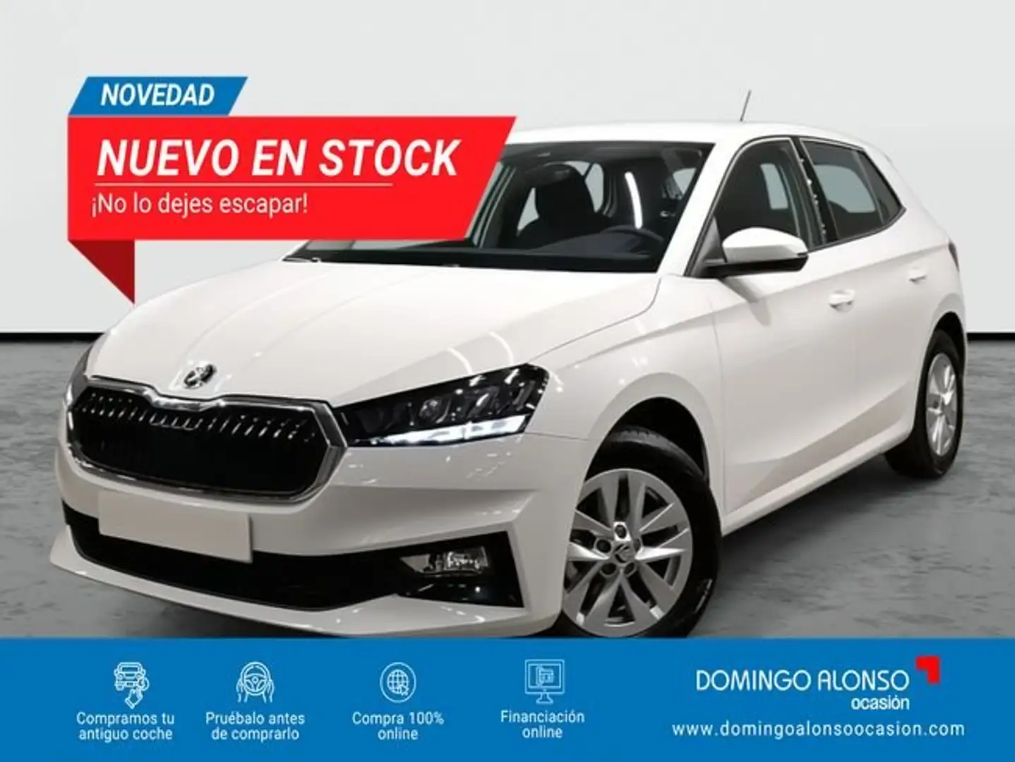 Skoda Fabia Selection 1.0 TSI 70 kW (95 CV) Manual 5 vel. Blanco - 1