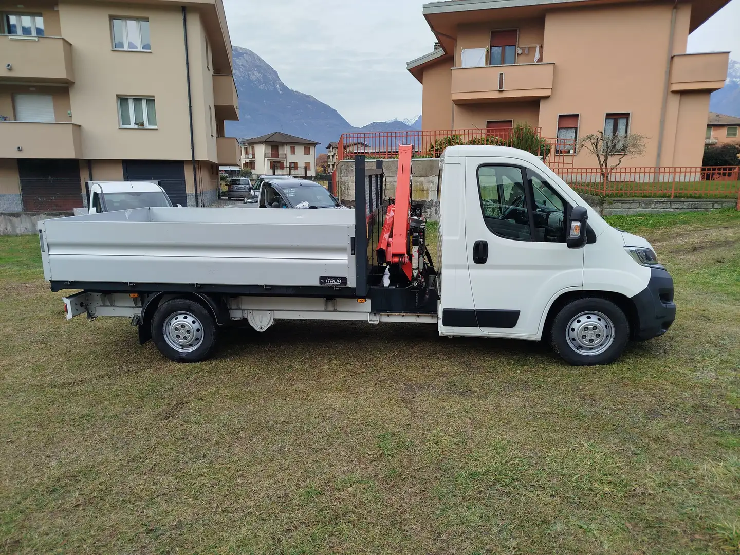 Citroen Jumper 35 BLUEHDI 130 CASSONATO CON GRU + IVA Blanc - 1