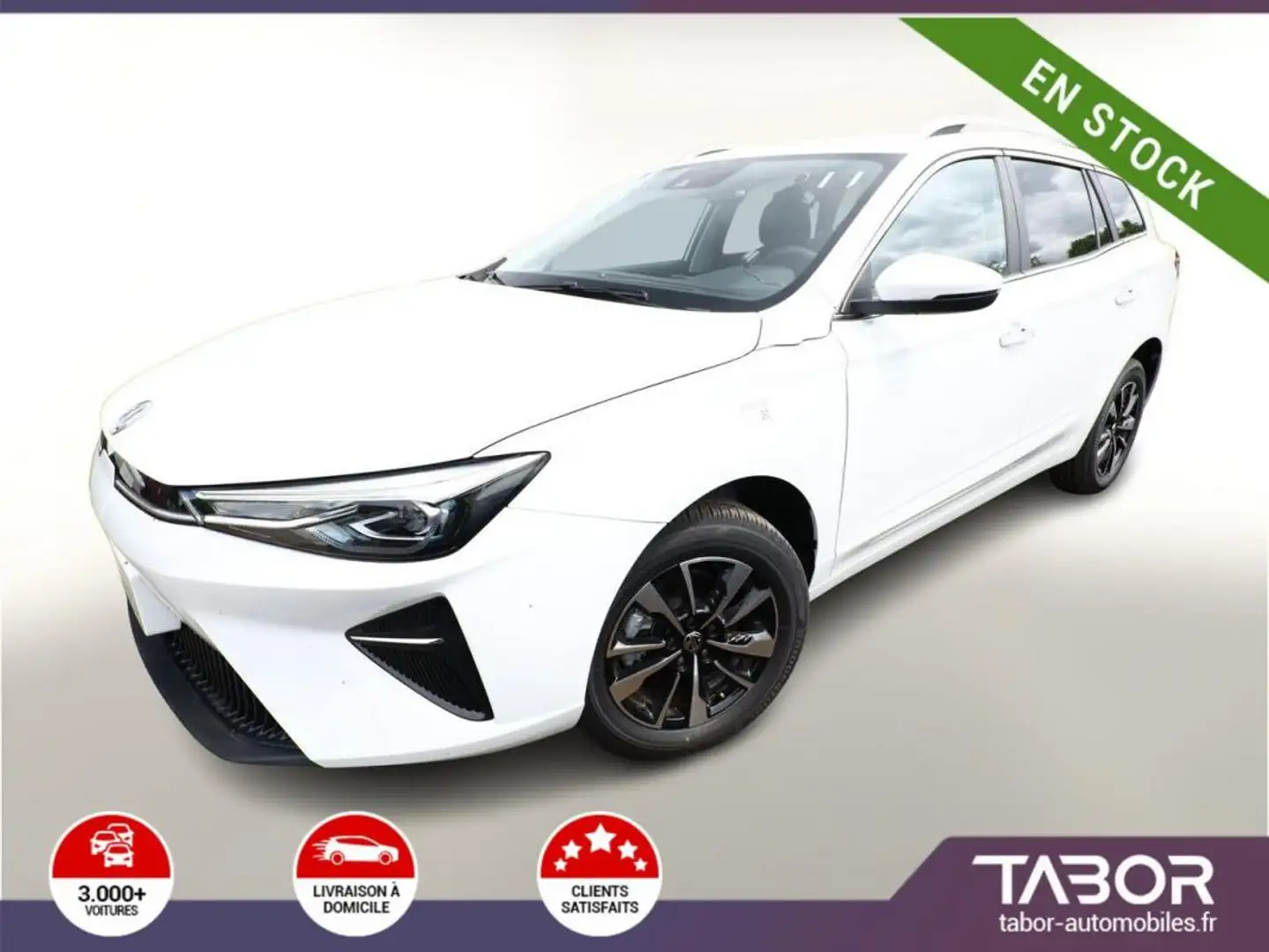 MG MG5 61kWh Comfort LED GPS ACC keyl cam Blanc - 1