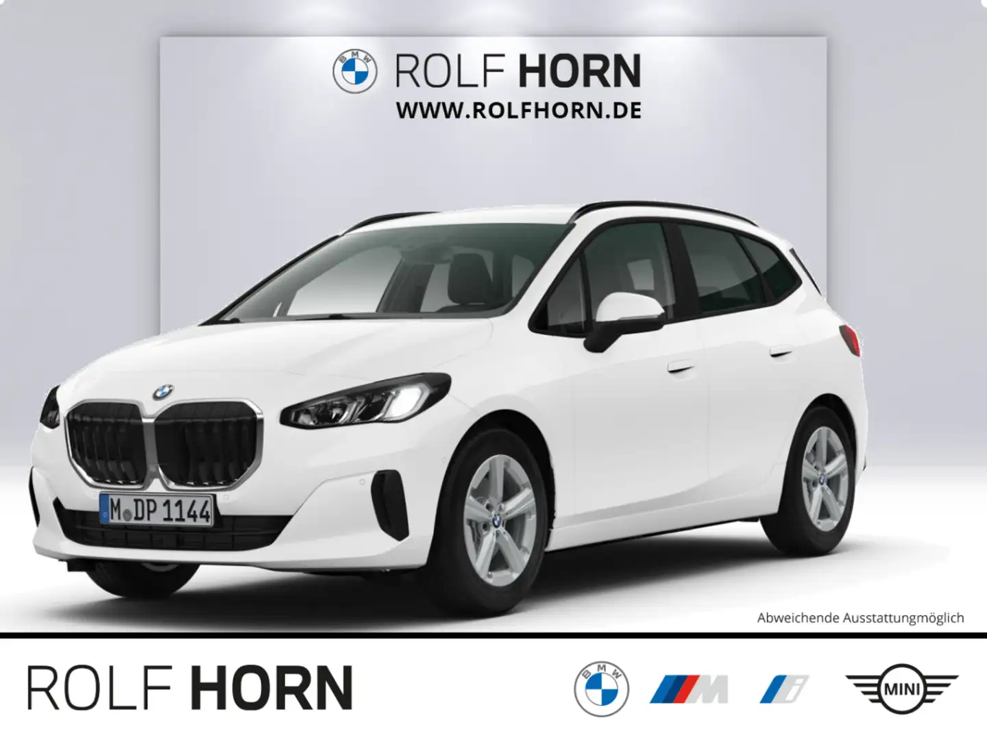 BMW 218 i Active Tourer Autom Navi LED AHK Klima 17" Blanco - 1