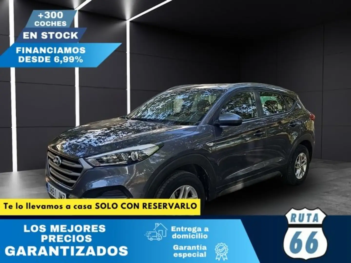 Hyundai TUCSON 1.6 GDI BD Klass 4x2 131 Gris - 1