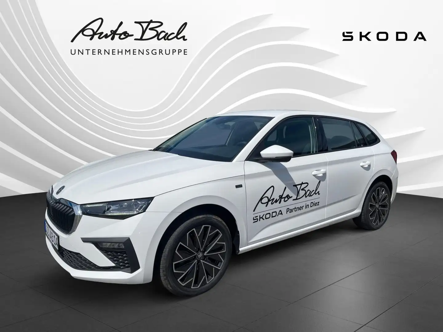 Skoda Scala 1.0 TSI Tour LED ACC EPH DAB Blanc - 1