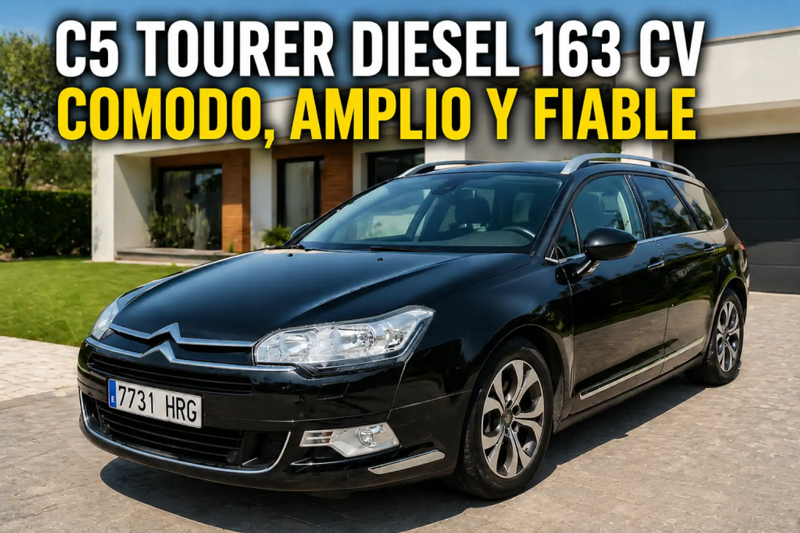 Citroen C5 Tourer 2.0HDI Millenium 160 Negro - 1