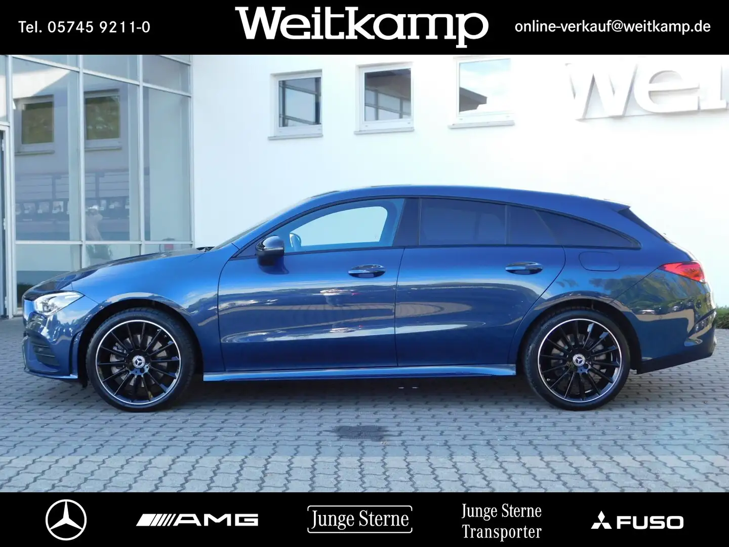 Mercedes-Benz CLA 250 CLA 250 e SB AMG+Night+AHK+Kamera+19"+Multibeam Blau - 2
