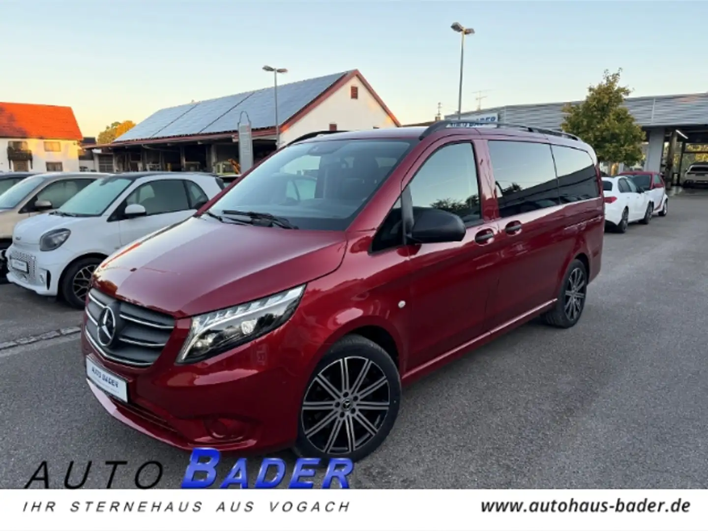 Mercedes-Benz Vito 124 CDI 4x4 lang Tourer Pro Edition Panorama Rood - 1