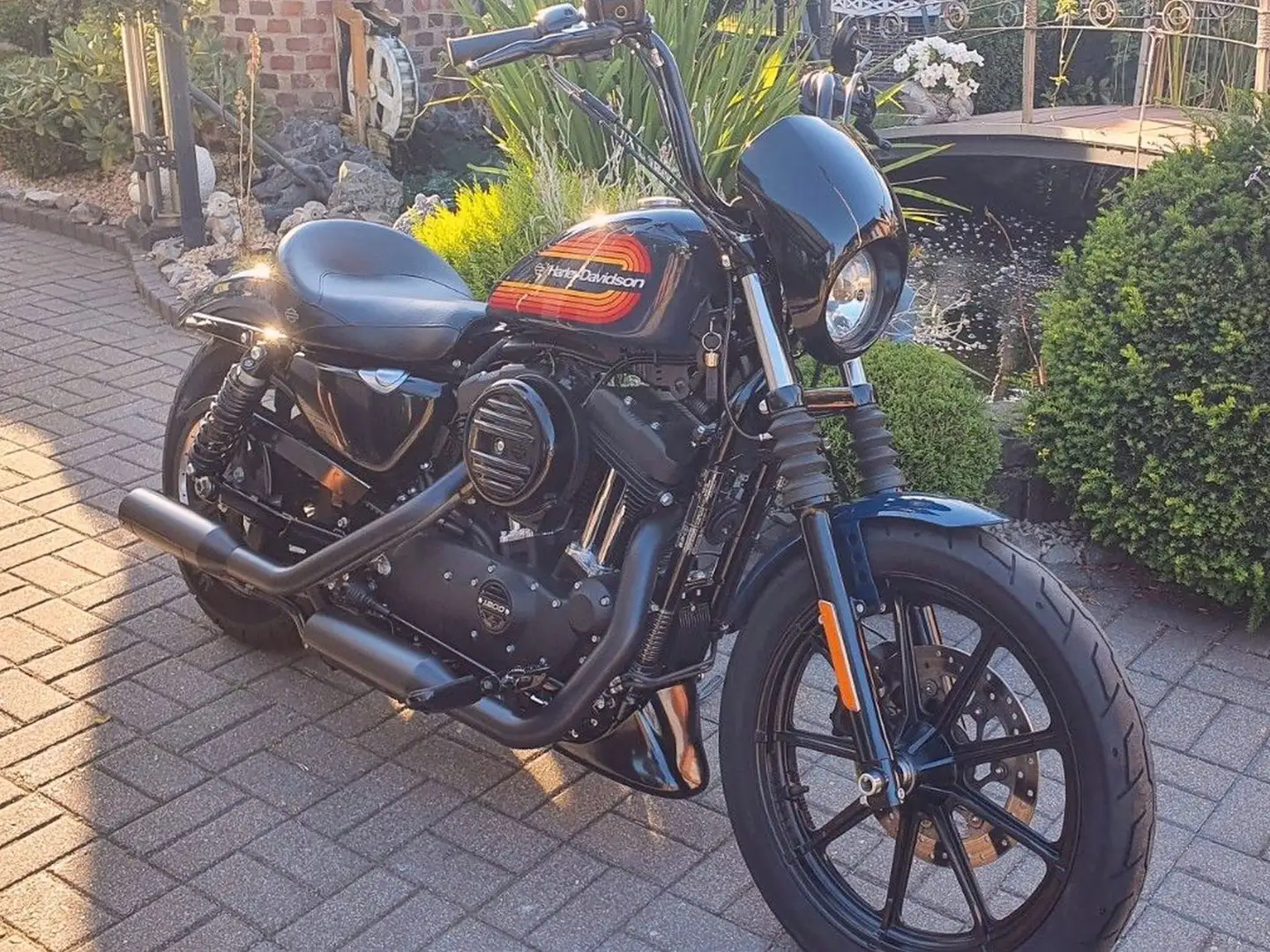 Harley-Davidson Sportster Iro 1200 eine der letzten nur 1590km Albastru - 2