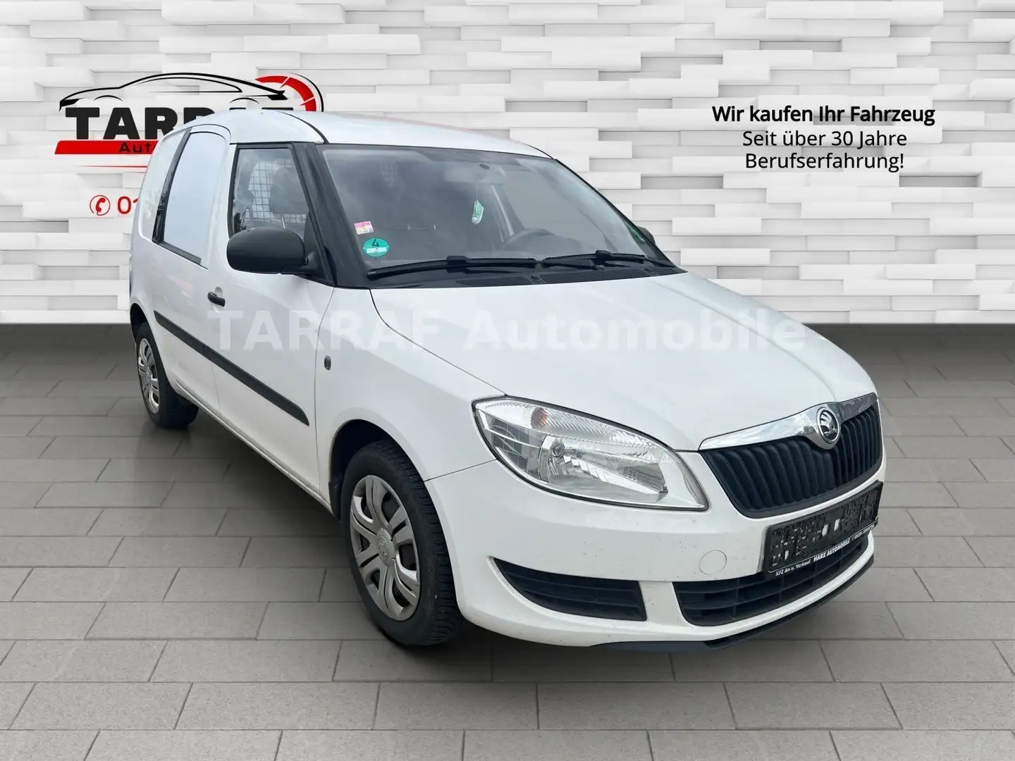 Skoda Roomster Praktik 1.6TDI Klima.2Hand.Tüv.Kastenwa Blanco - 2