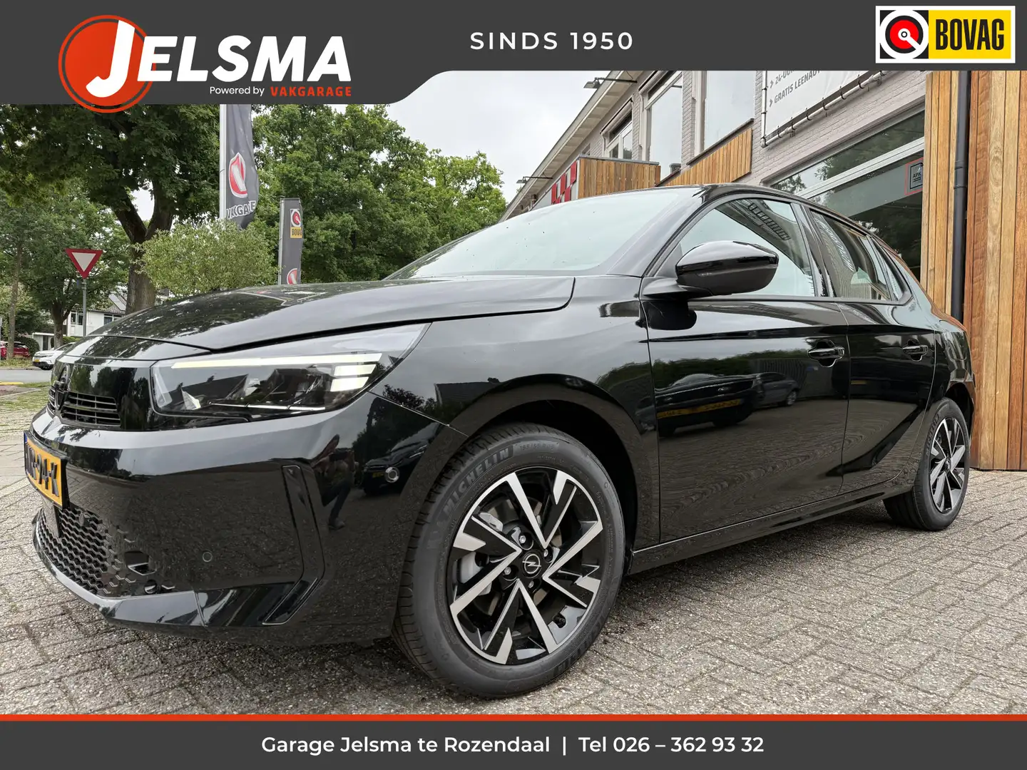 Opel Corsa 1.2 Turbo GS-Line Aut., Winter-pack | Camera | Car Zwart - 1