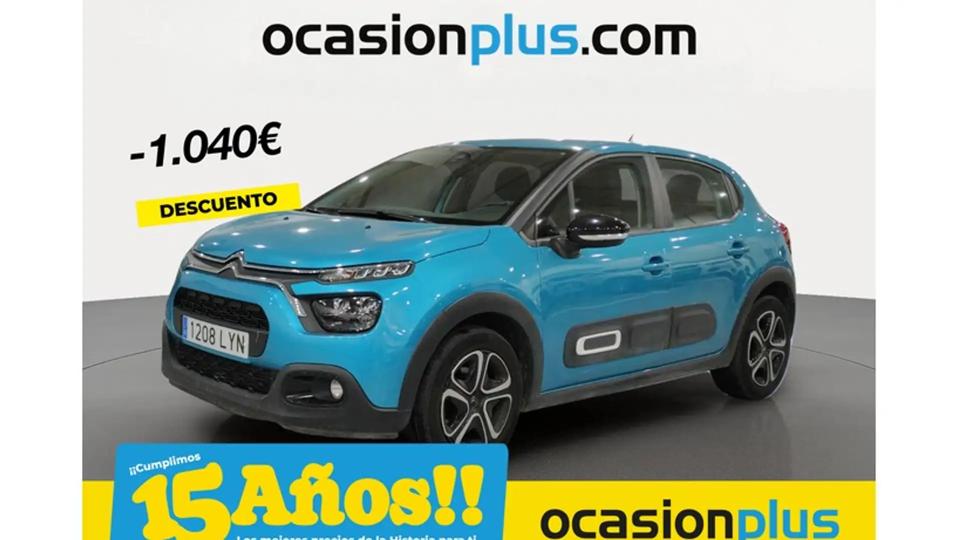 Citroen C3 1.2 PureTech S&S Feel 83 Azul - 1