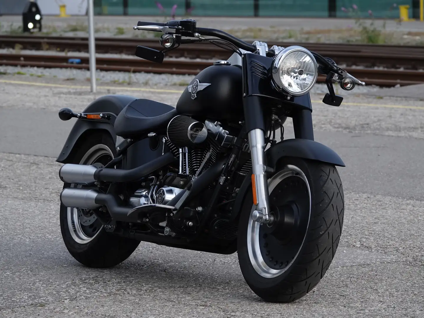 Harley-Davidson Fat Boy Special Fekete - 1