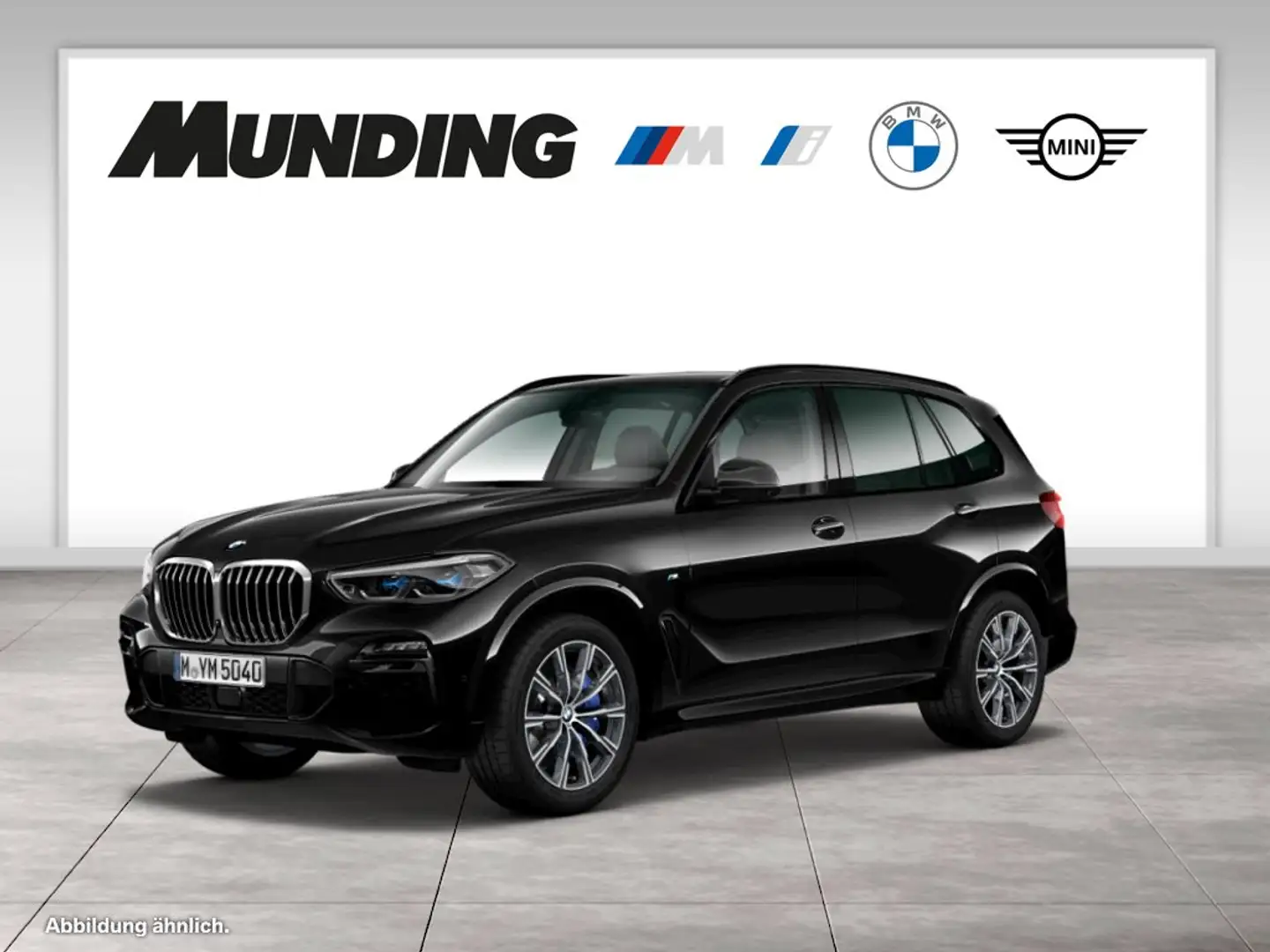 BMW X5 xDrive30d A M-Sport Navi|MFL|PDC|AHK|SHZ|Leder Schwarz - 1