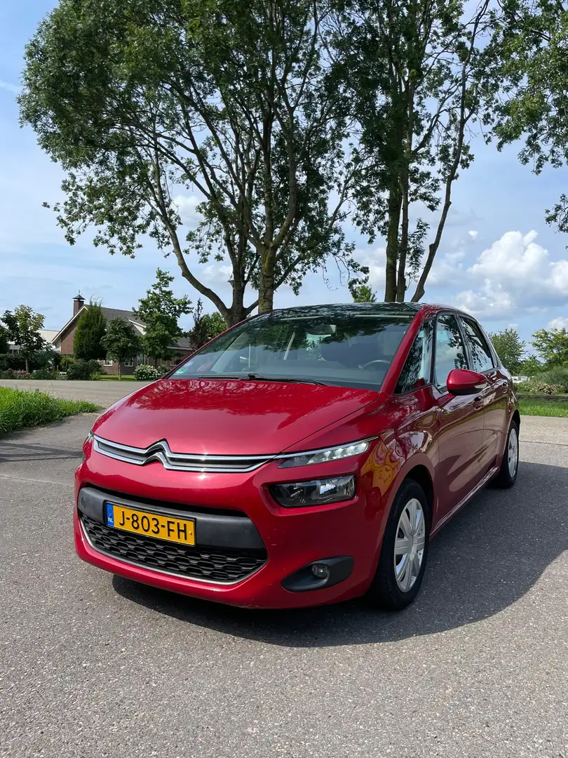 Citroen C4 Picasso 1.2 PureTech Selection PANORAMA - PARKEERSENSOREN Rood - 2