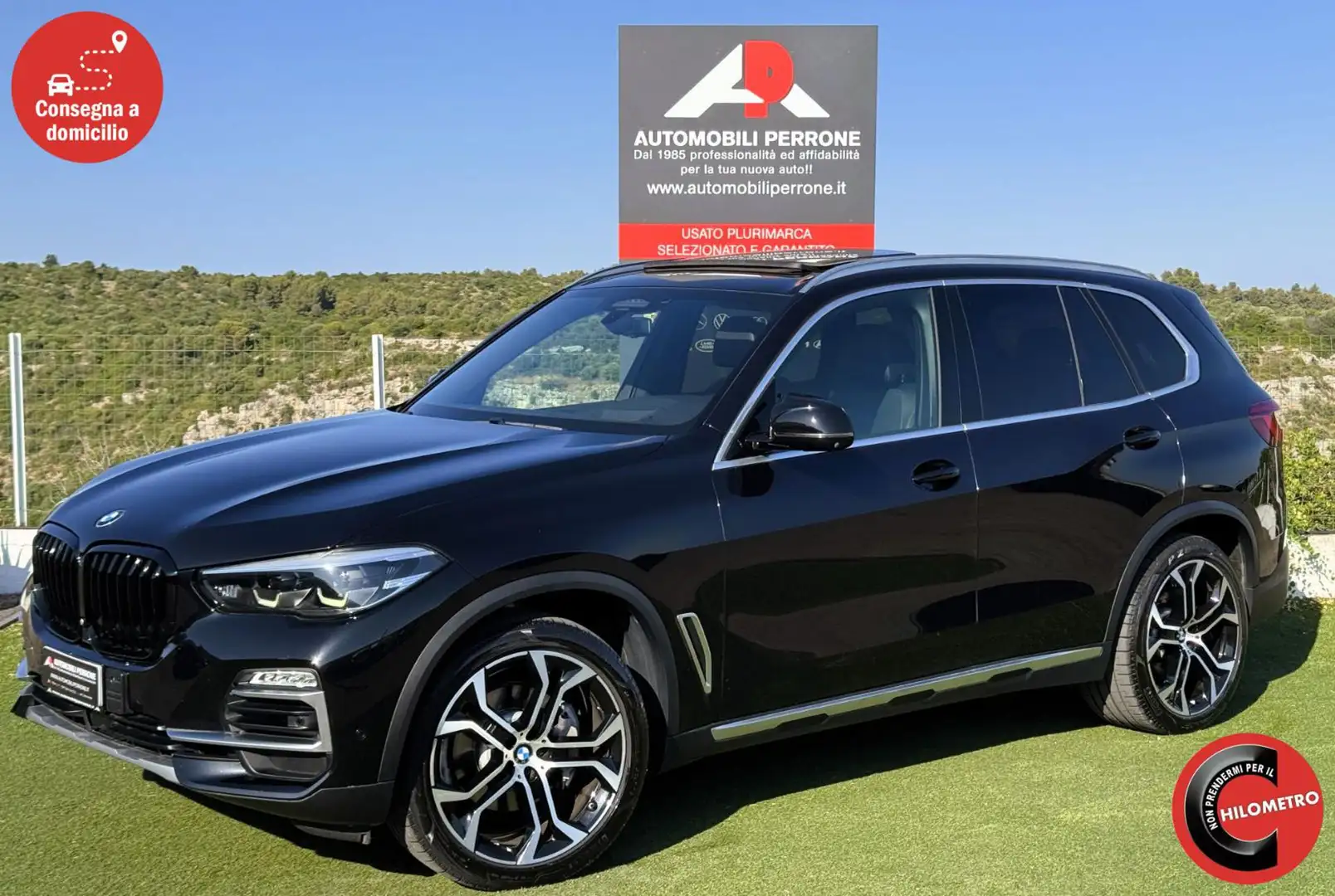 BMW X5 XDrive 30d X-Line (Tetto/APP/Pelle/Headup/Retro) Nero - 1