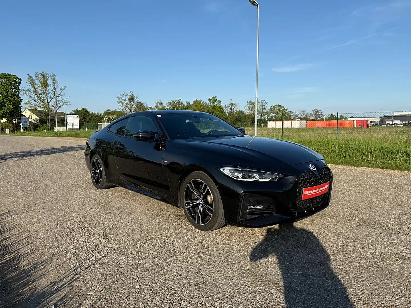BMW 420 d 48 V Coupe Aut. **M-Paket ab Werk** Servicepa... Schwarz - 2