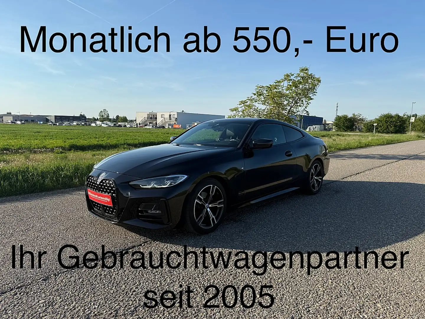 BMW 420 d 48 V Coupe Aut. **M-Paket ab Werk** Servicepa... Schwarz - 1