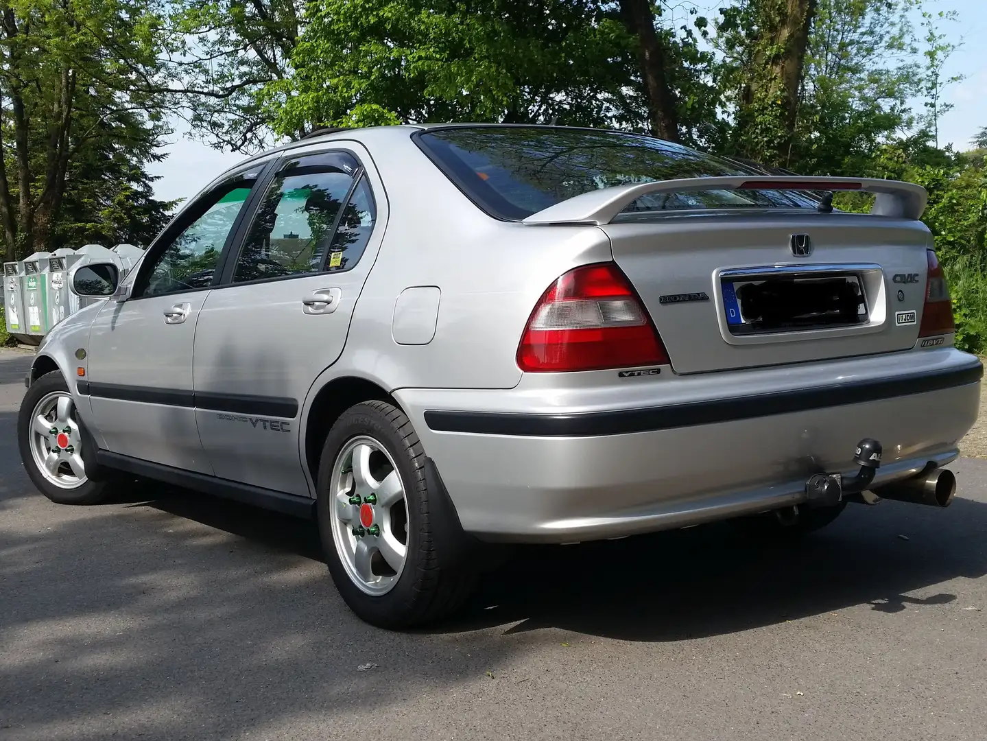 Honda Civic Civic MB6 1.8VTI/1.HAND/Sehr Gepflegt/Klima,B18C4 Срібний - 2