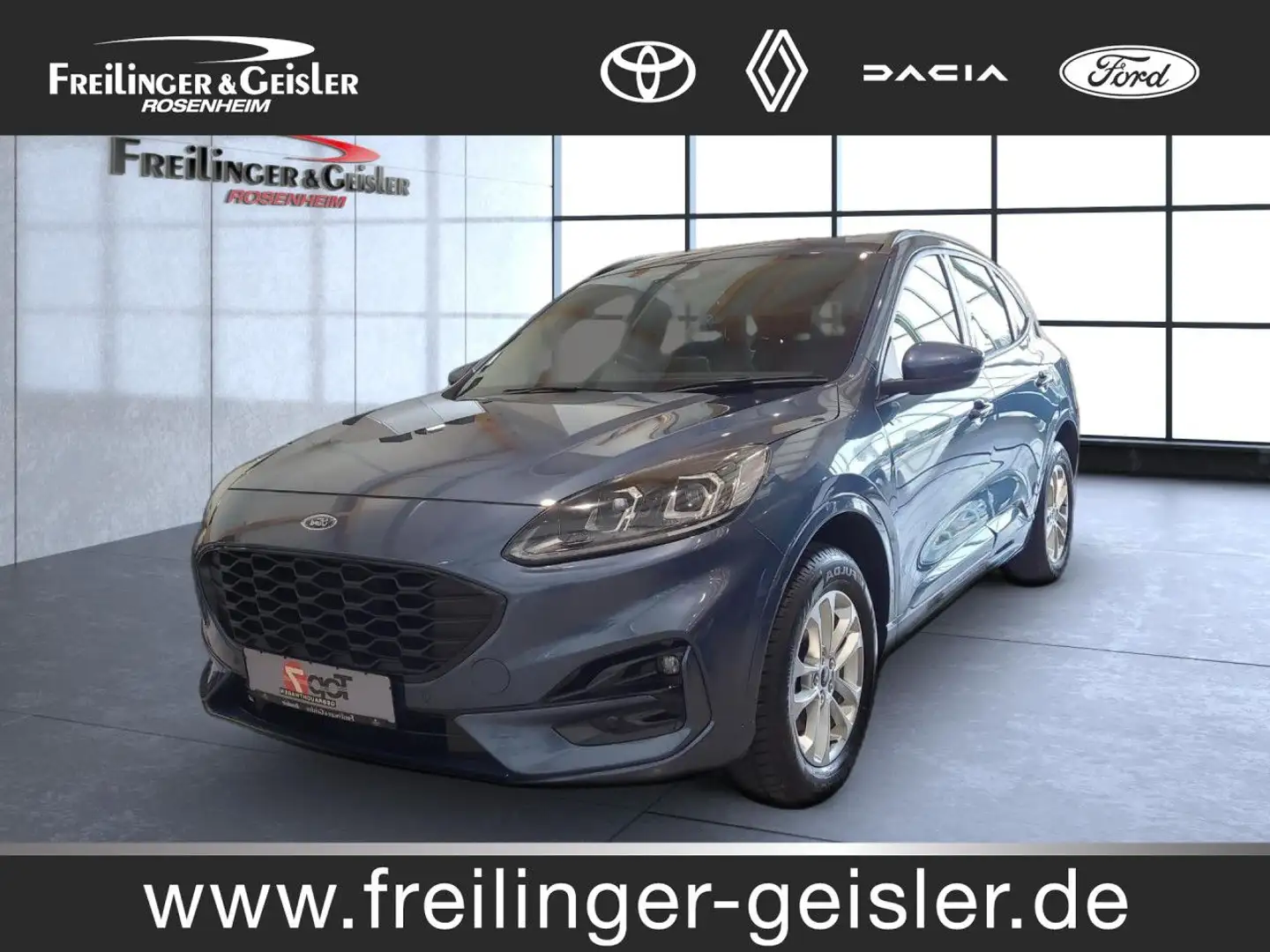 Ford Kuga Plug-In Hybrid ST-Line Sportpaket Bluetooth Bleu - 1