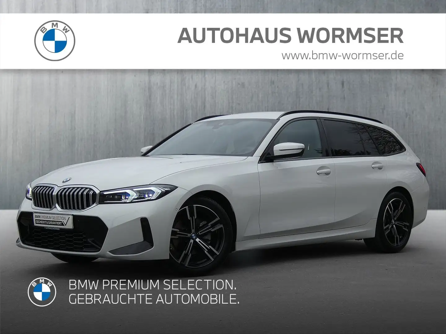 BMW 320 d xDrive Touring M Sportpaket HiFi DAB LED Weiß - 1