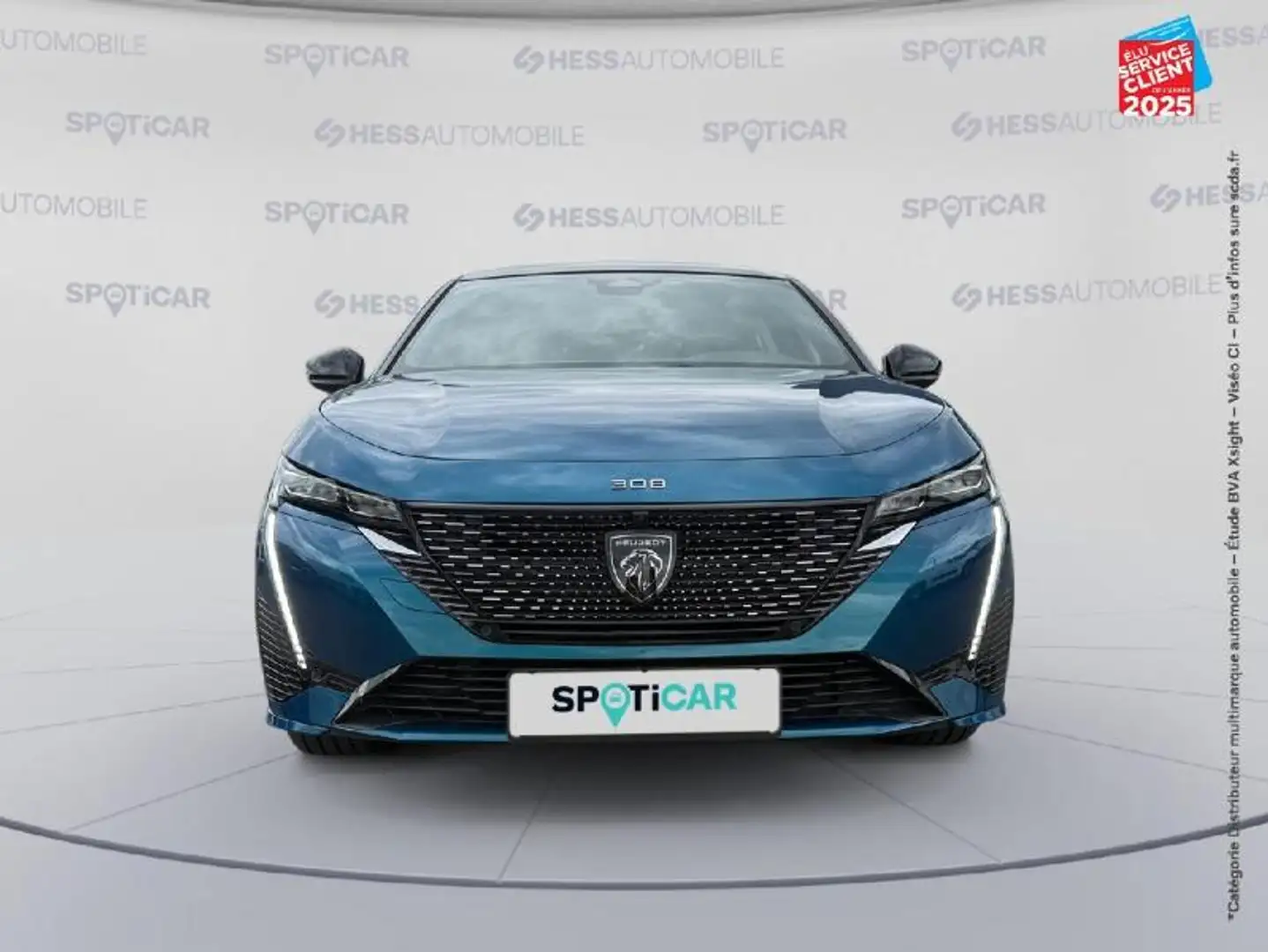 Peugeot 308 e-308 156ch batterie 54 kWh GT Bleu - 2