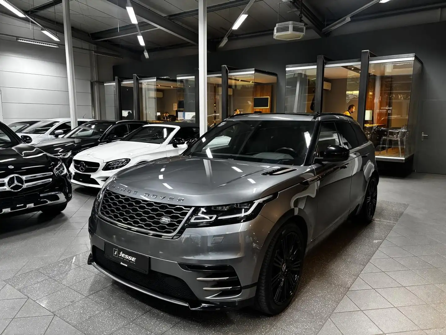 Land Rover Range Rover Velar S R-Dynamic LED ACC Pano 360 Meridian AHK Gri - 1