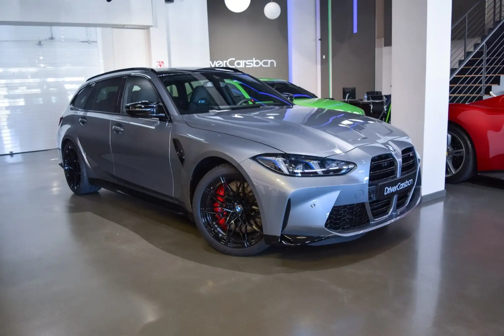 BMW M3 Competition Touring MxDrive Gris - 2