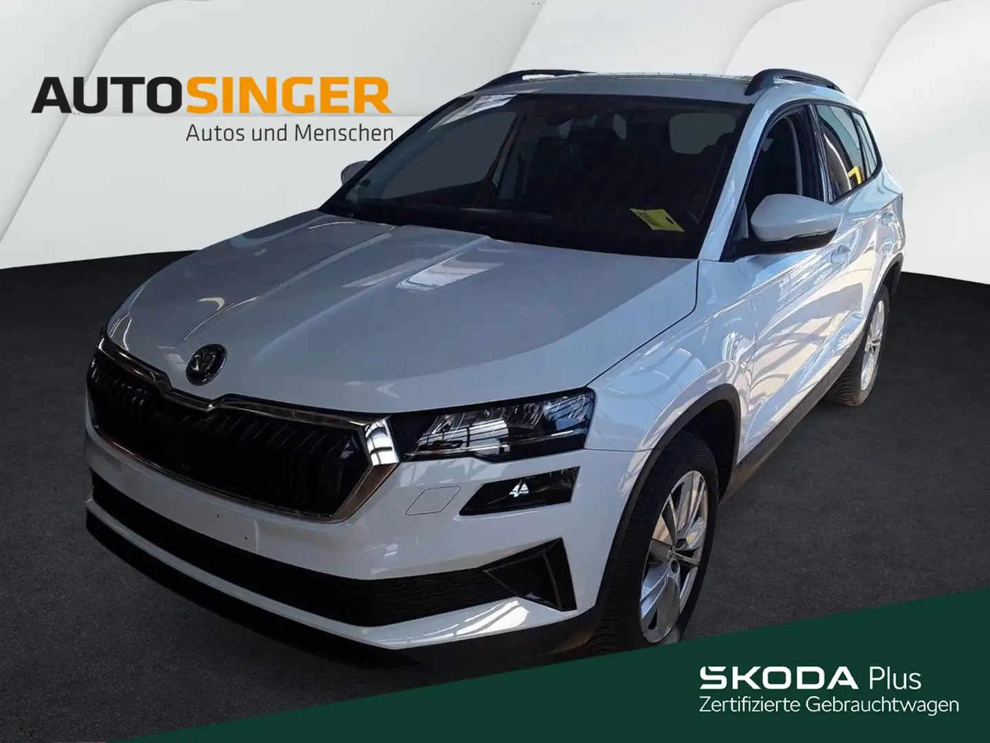 Skoda Karoq Selection 1.5 TSI DSG *LED*GRA*R-CAM*SHZ* Weiß - 1