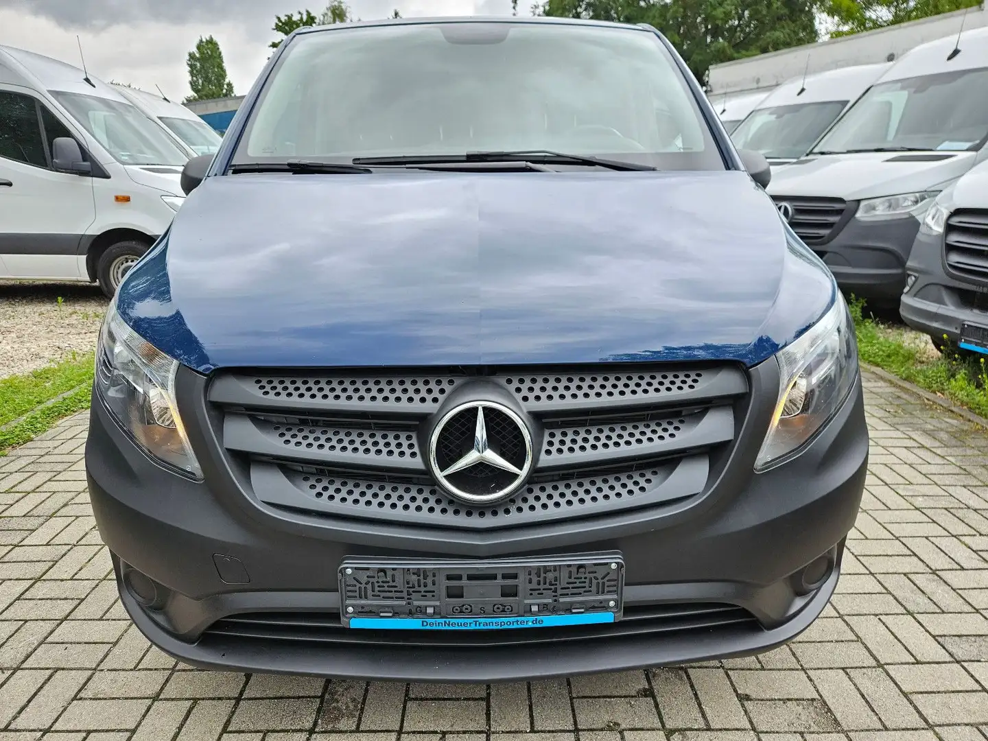 Mercedes-Benz Vito 119 CDI 4x4 LANG|2,5tAHK|AC|TÜV+BREMS+ÖLneu Blau - 2