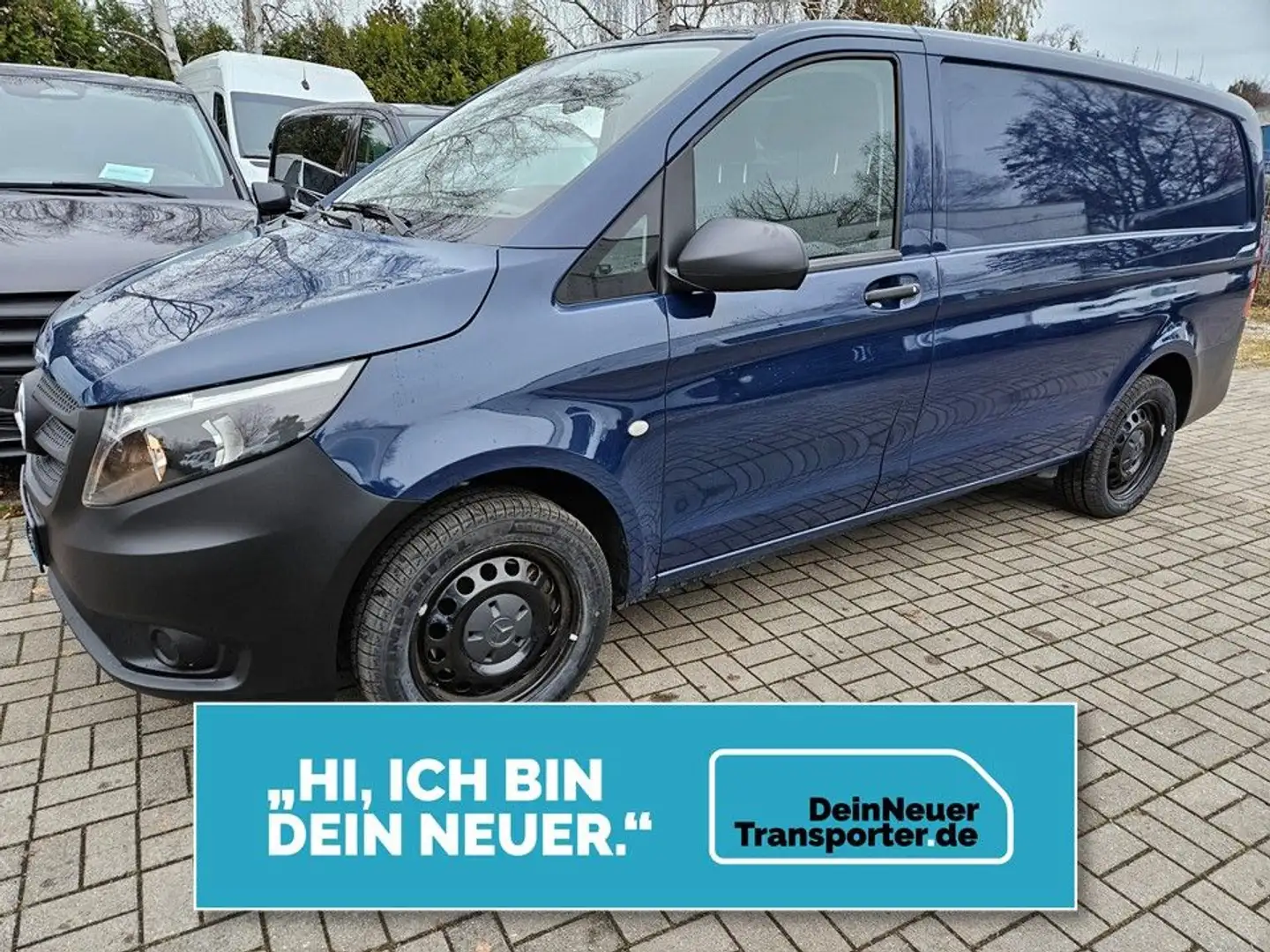 Mercedes-Benz Vito 119 CDI 4x4 LANG|2,5tAHK|AC|TÜV+BREMS+ÖLneu Blau - 1