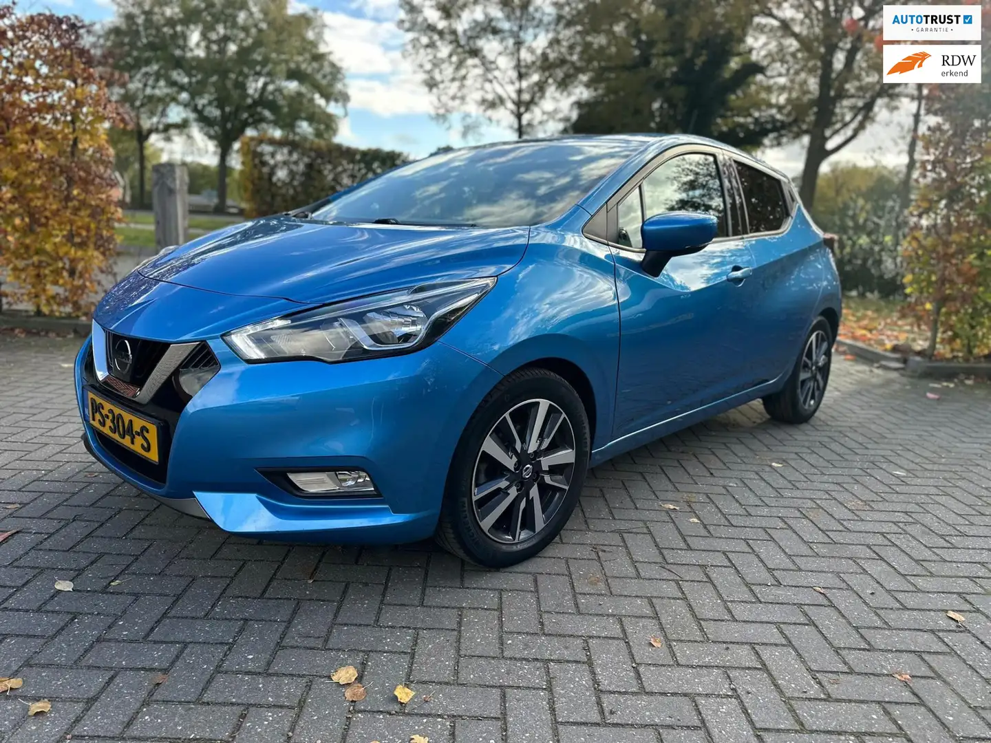 Nissan Micra 0.9 IG-T N-Connecta | Camera| DAB| Climate| Cruise Bleu - 1
