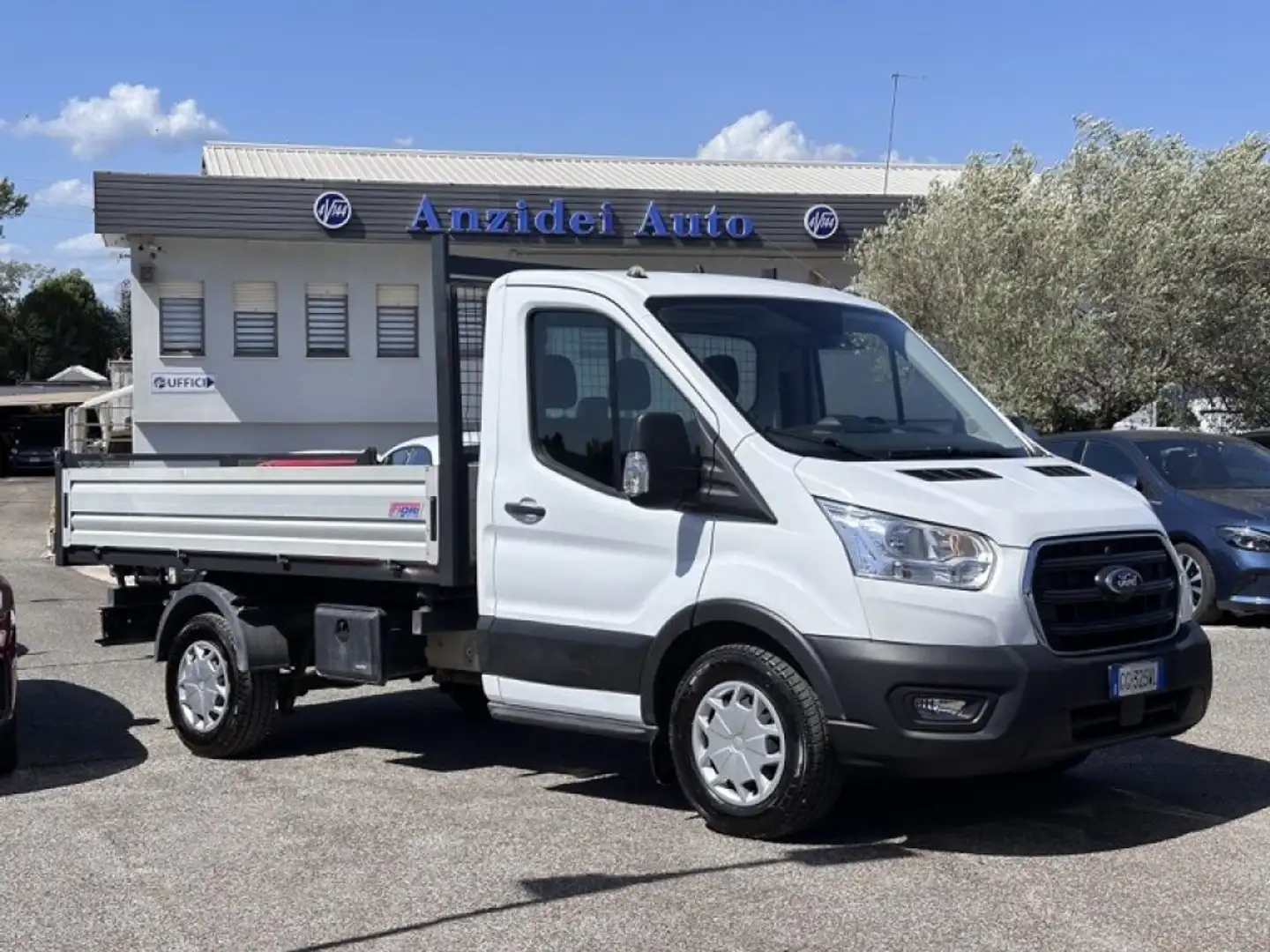 Ford Transit 350 2.0 Eco 130CV M Ribaltabile Trilaterale Blanc - 1