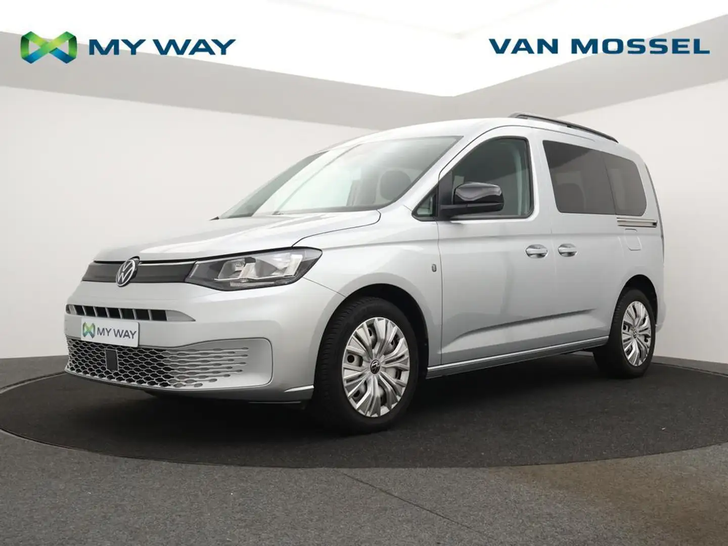 Volkswagen Caddy Caddy Drive 5-zitter 1.5TSI 84kW 114PK *NAVI*TREKH Срібний - 1
