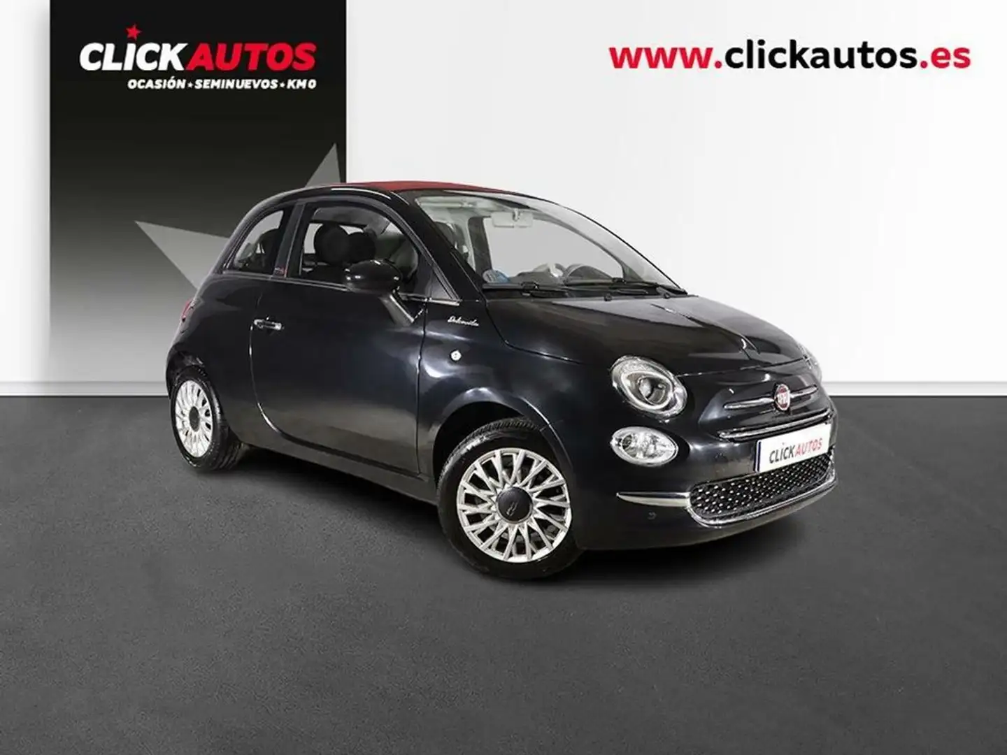 Fiat 500 1.0 Hybrid 70CV Dolcevita Negro - 2