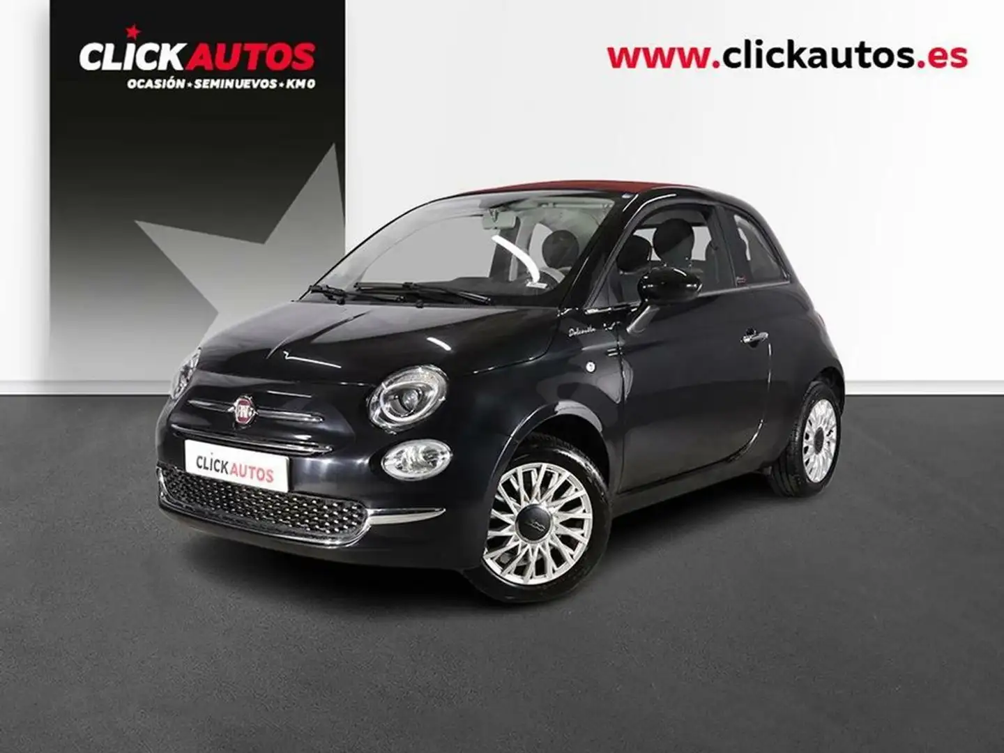Fiat 500 1.0 Hybrid 70CV Dolcevita Negro - 1