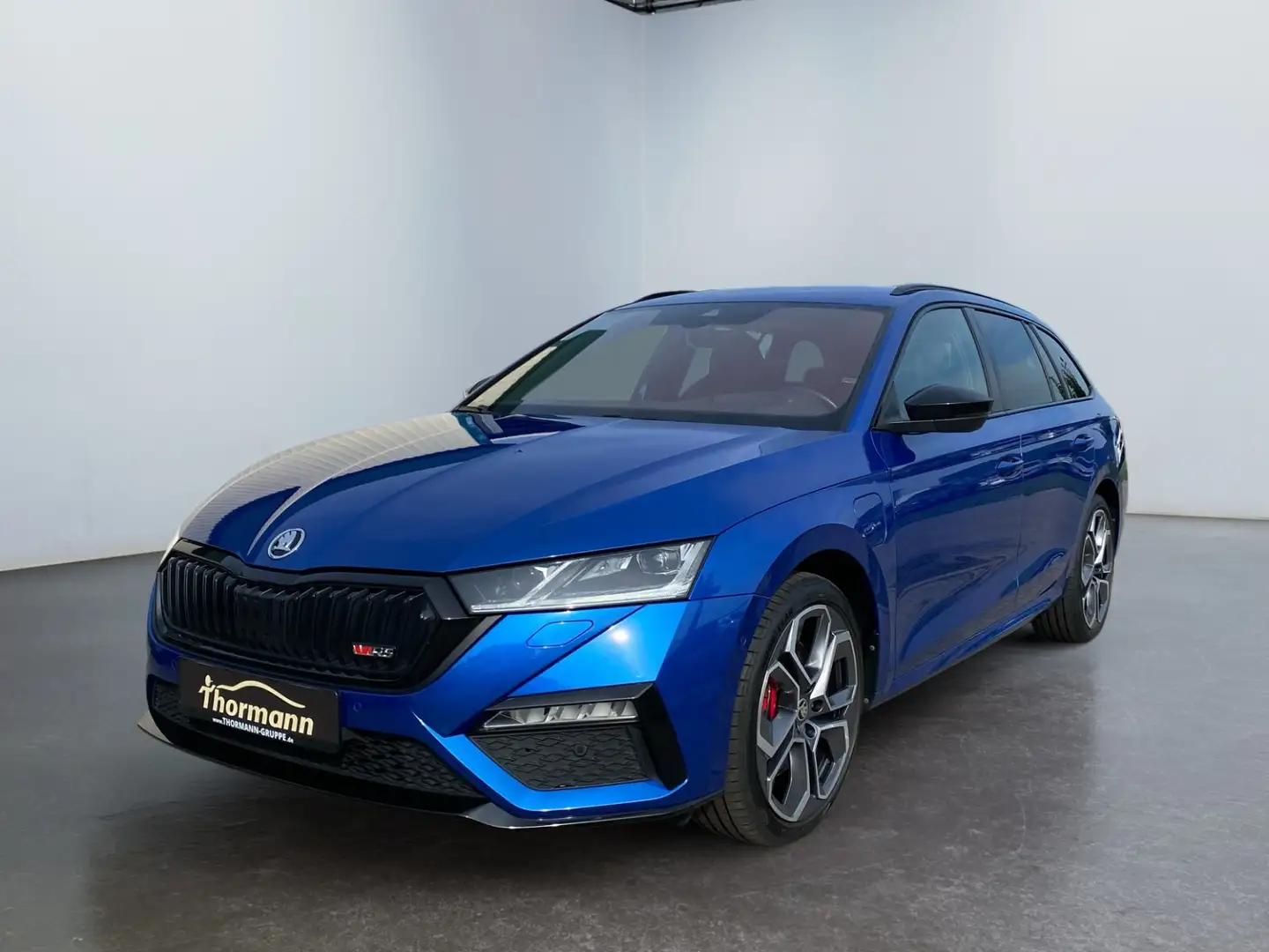 Skoda Octavia RS iV Combi 1.4 TSI ACC PDC KAM 4xSHZ Blu/Azzurro - 2