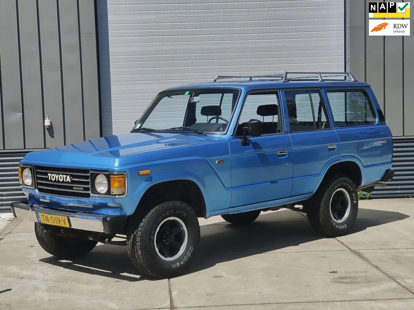 Toyota Land Cruiser 4.0 Diesel WEGENBELASTINGVRIJ ! -AIRCO- Blauw - 1