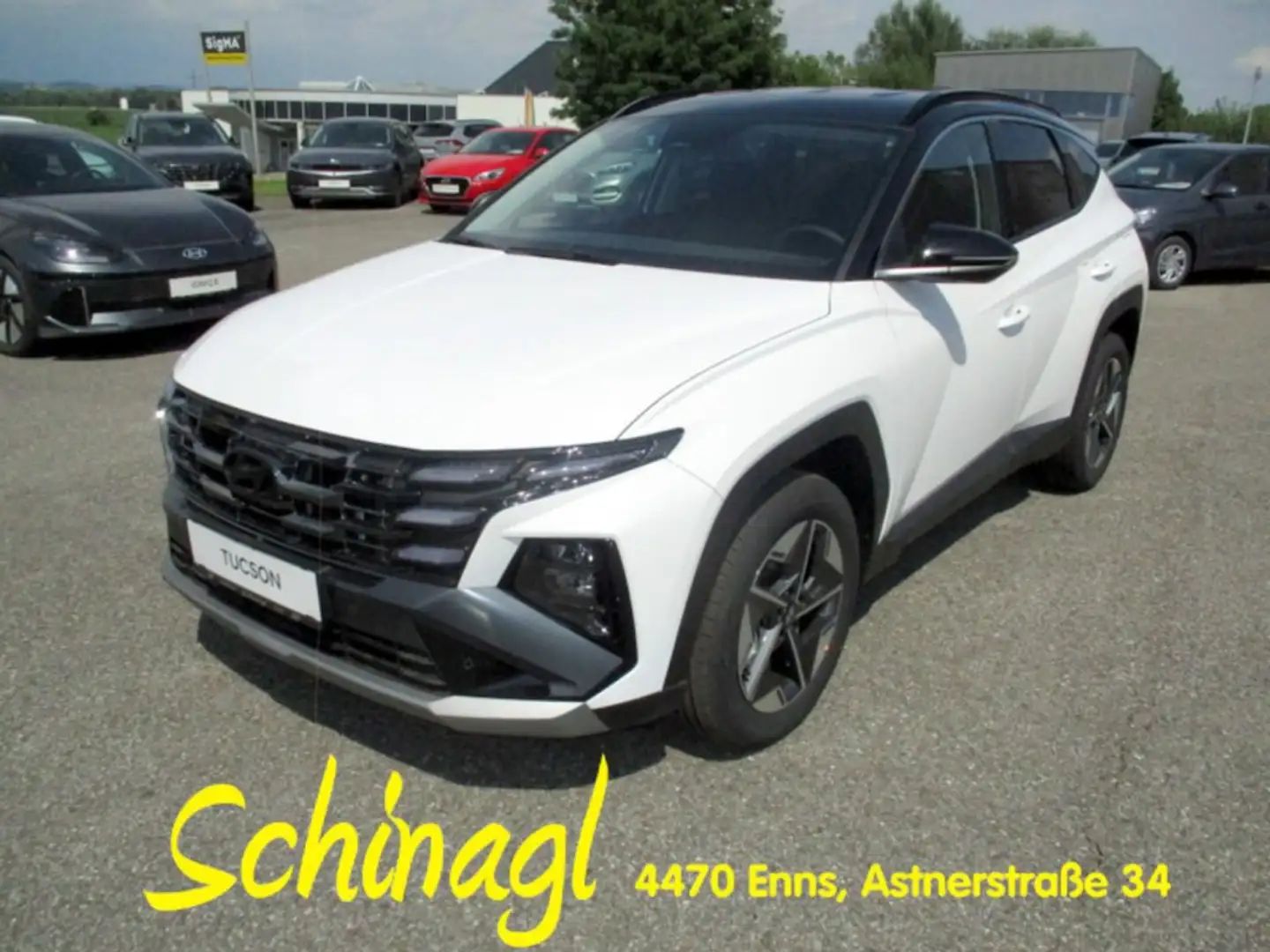 Hyundai TUCSON NX4 GO 1,6 T-GDi 2WD t5bg1-OO2 Schwarz - 1
