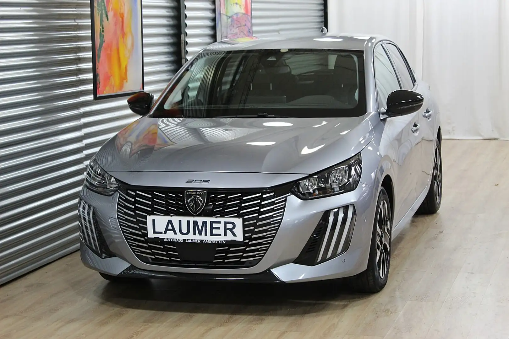 Peugeot 208 PureTech 100 S&S Allure +Navi/360°-Kamera/Absta... Grau - 2