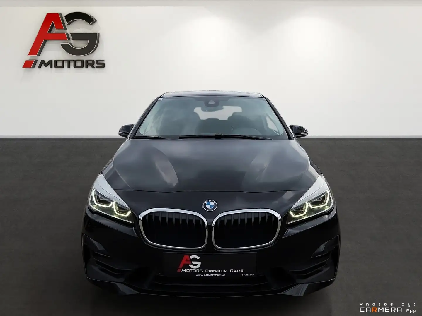 BMW 218 d Active Tourer Aut./LED/Kamera/Panorama/1.Besitz Schwarz - 2