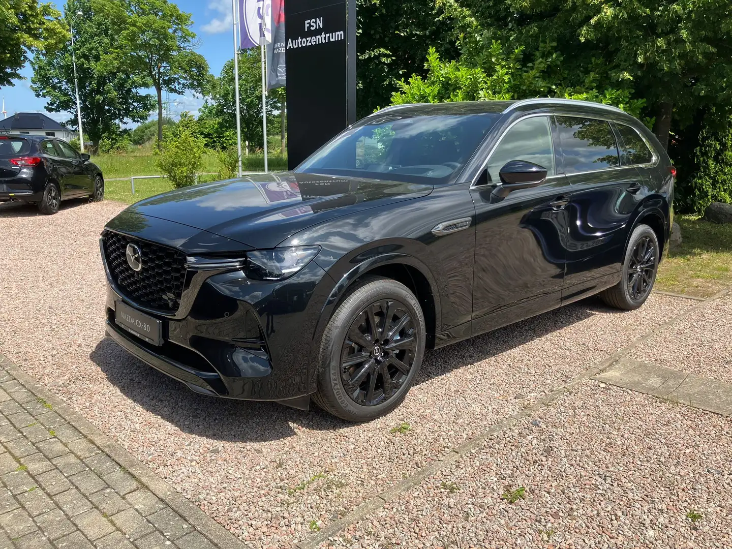 Mazda CX-80 3.3L D 254PS AWD Homura Plus CAHO Zwart - 1