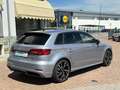 Audi A3 spb 40 2.0 tfsi s-line quattro 190cv s-tronic Argento - thumbnail 6