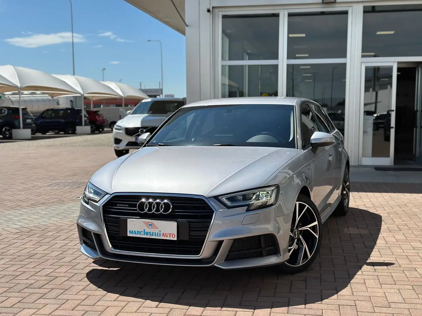 Audi A3 spb 40 2.0 tfsi s-line quattro 190cv s-tronic Argento - 1