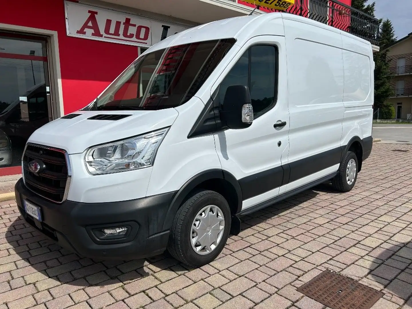 Ford Transit 310 2.0TDCi EcoBlue MHEV 130CV PM-TM-DC Furg. Tren Bianco - 1