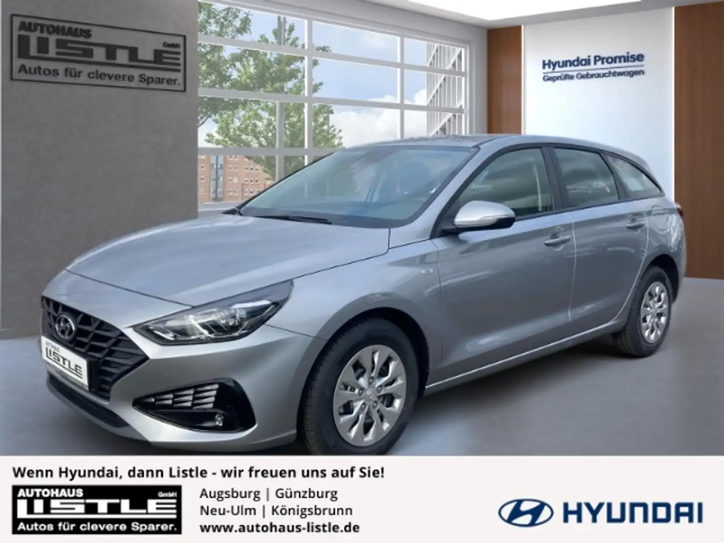 Hyundai i30 Select Mild-Hybrid 1.0 T-GDI EU6d Apple CarPlay An Zilver - 1