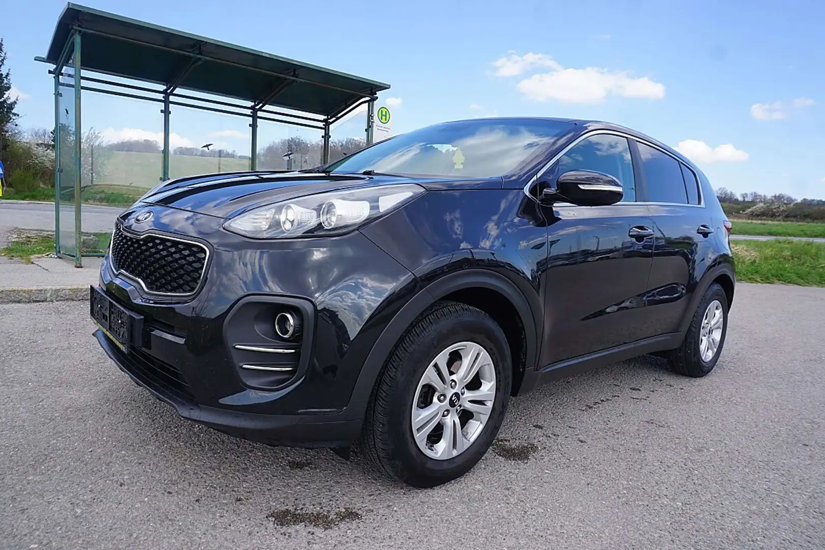 Kia Sportage Österreich Edition 1,7 CRDi 2WD Schwarz - 2