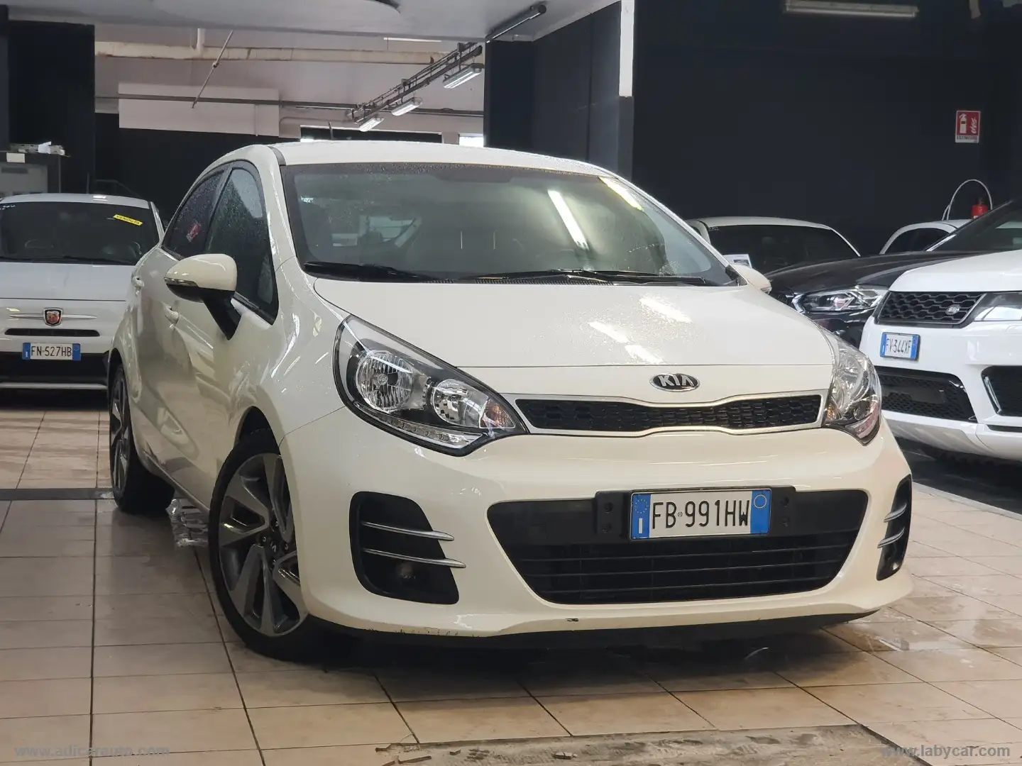 Kia Rio 1.2 CVVT 5p. Blanc - 1