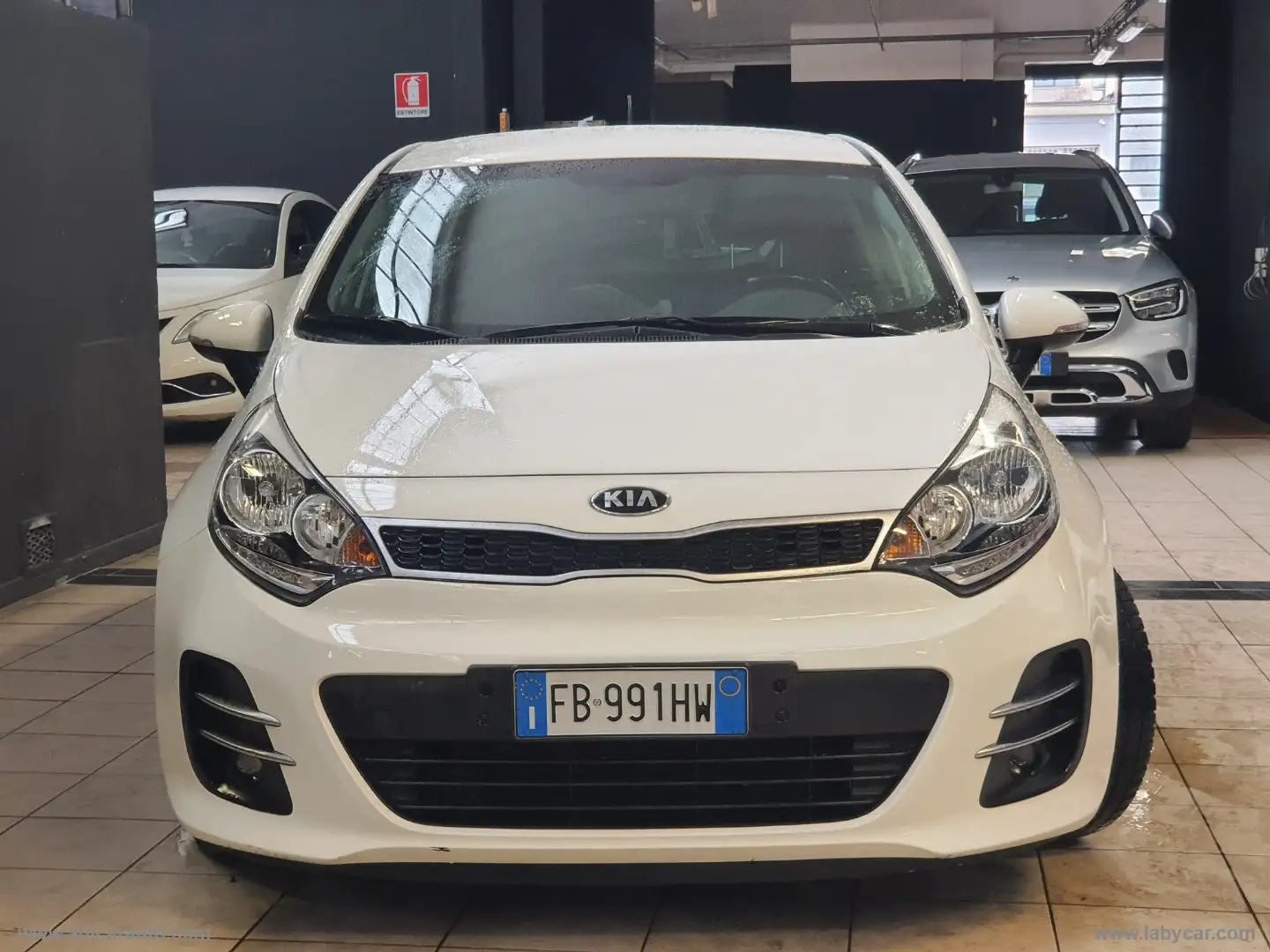 Kia Rio 1.2 CVVT 5p. Blanc - 2