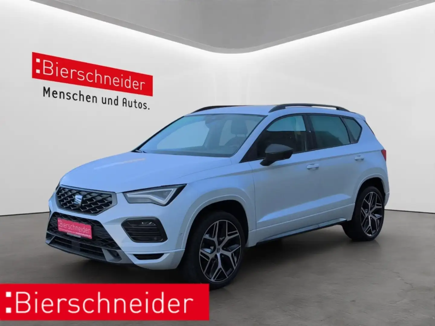 SEAT Ateca 1.5 TSI DSG FR LED NAVI AHK BEATS 19 PARKLENK EH Weiß - 1