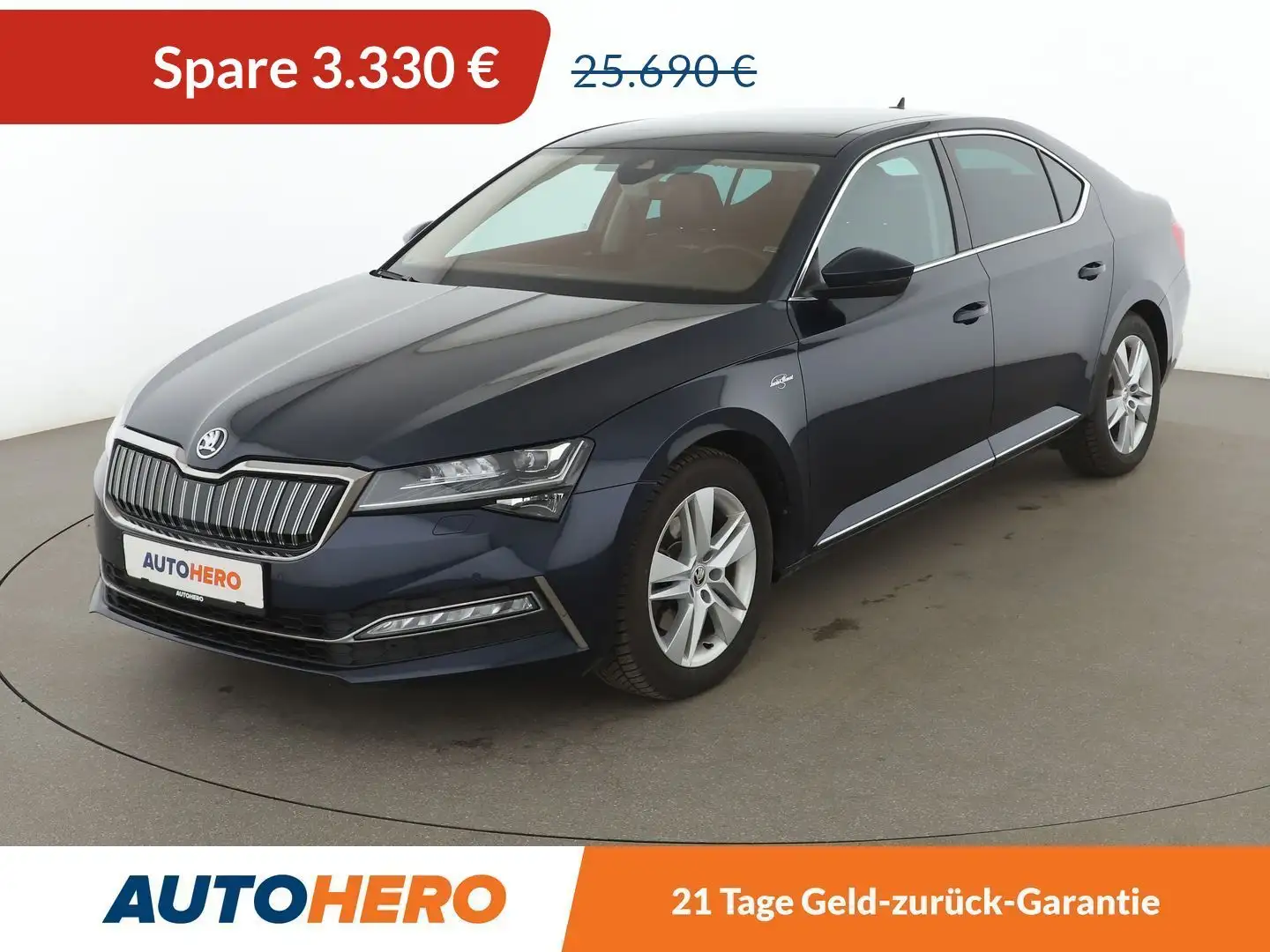 Skoda Superb 1.4 Plug-in Hybrid L&K iV Aut.*NAVI*CAM*SHZ*ALU* Blau - 1