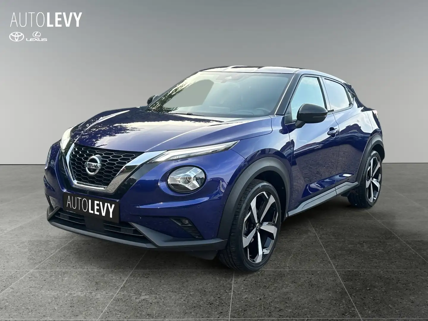 Nissan Juke 1.0 DIG-T Tekna +Kamera+Klima+Sportsitze+ Blauw - 2