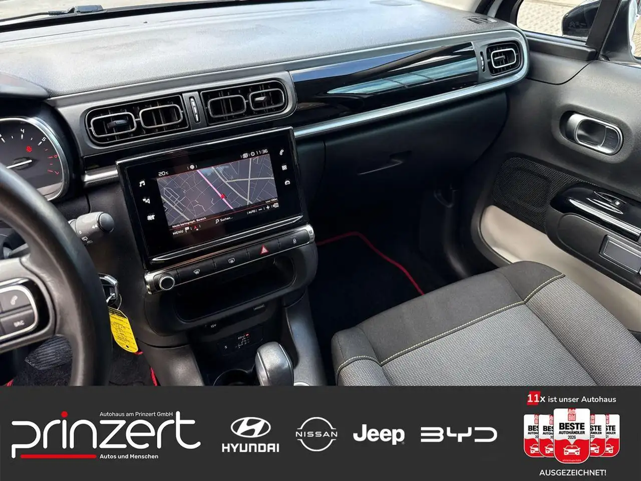 Citroen C3 1.2 12V e-THP AT6 "Shine" Sitzheizung*Allwetter, миниатюра 8